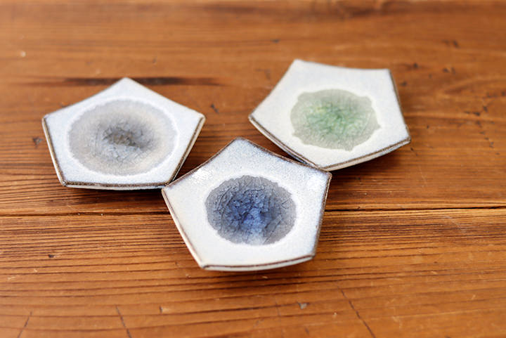 信水窯】五角豆皿/ガラス釉 | 【丹波のイロドリ】丹波焼(陶器)の公式