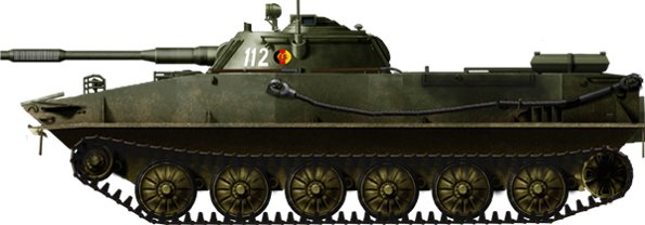 PT-76 light tank (1952)