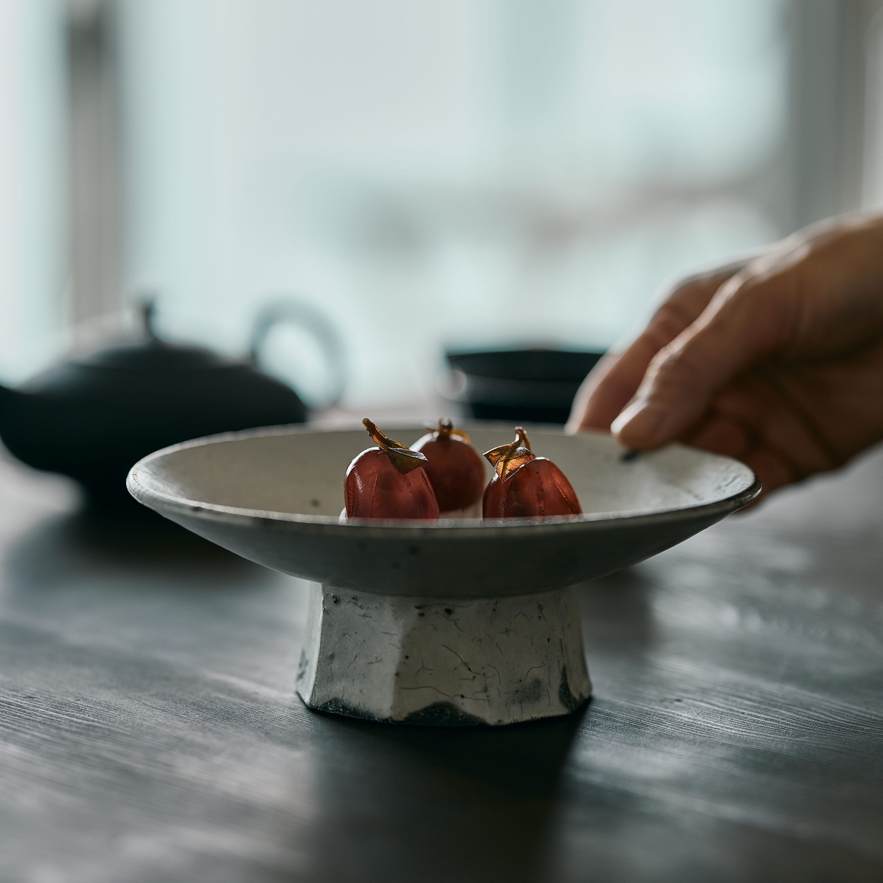 山田隆太郎 高台皿 中