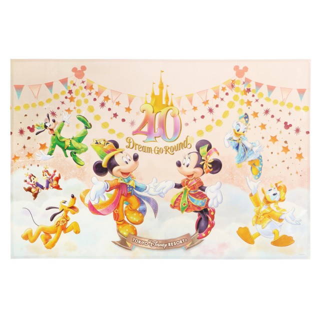 東京ディズニーリゾート】 40周年を華やかに彩るグッズ！ピンバッジ