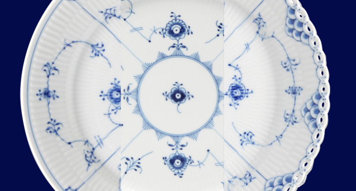 ロイヤル・コペンハーゲンの「青への情熱 a passion for BLUE