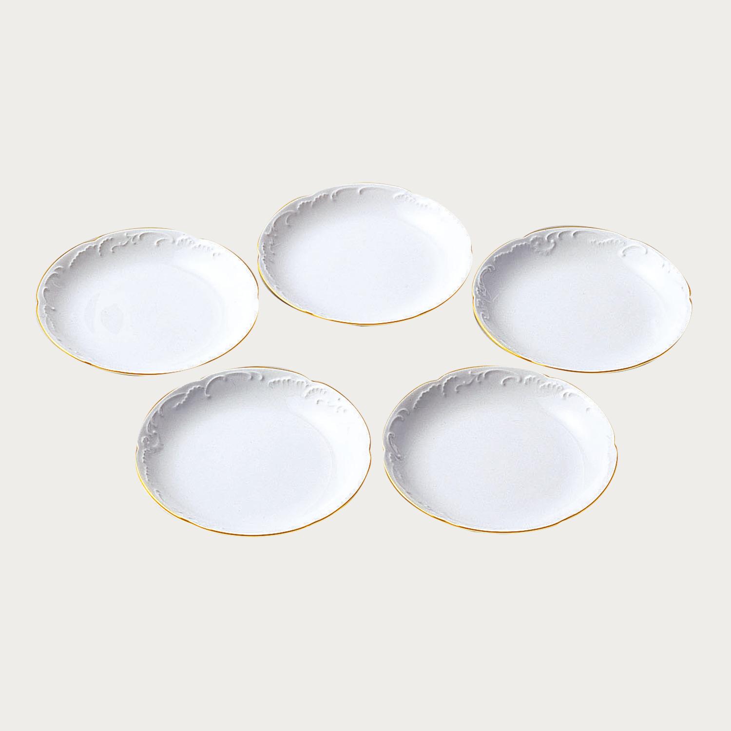 大倉陶園］ゴールドライン 15cm銘々皿揃(5枚) | ノリタケ食器公式