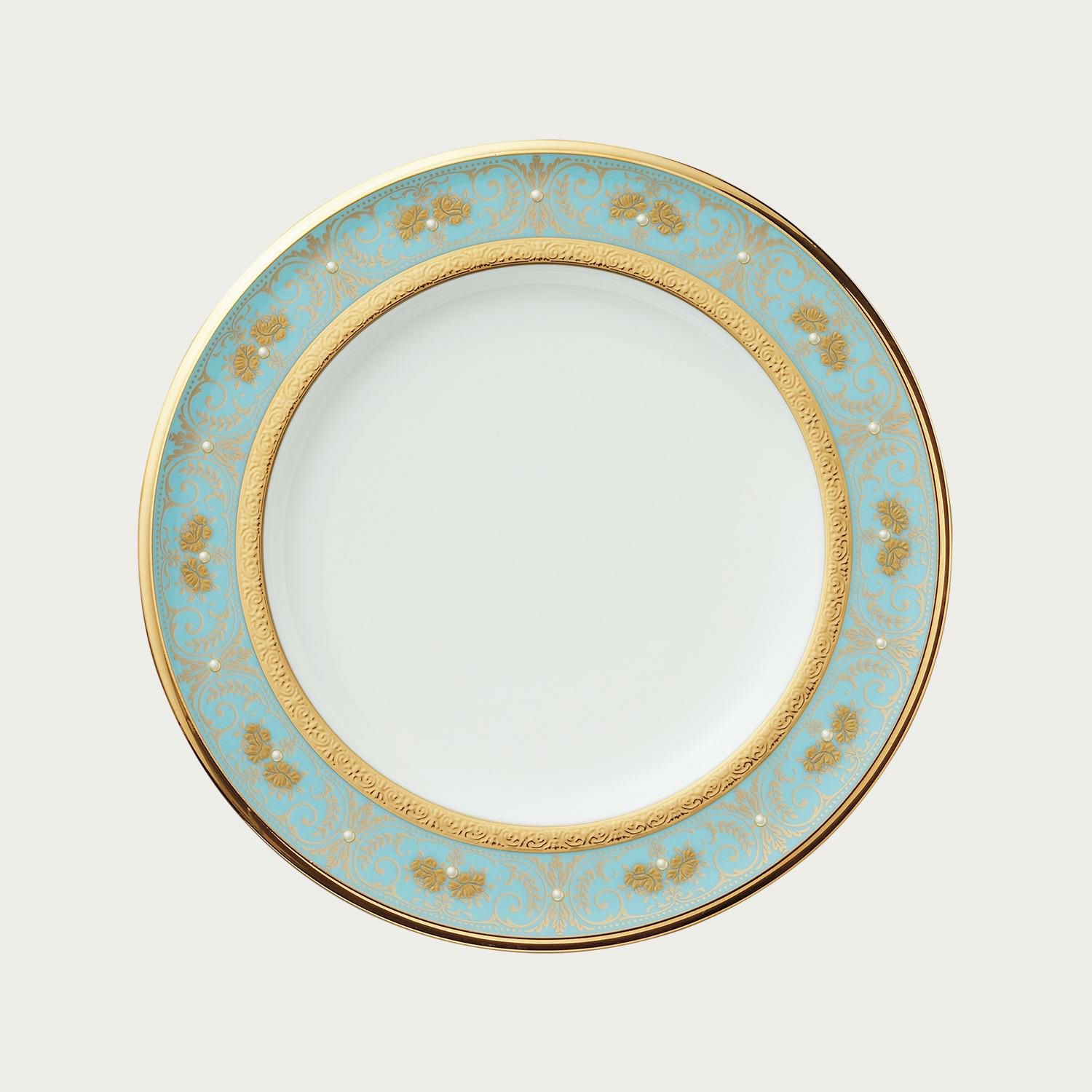 ジョージアンターコイズ 22cmプレート | ノリタケ食器公式オンライン