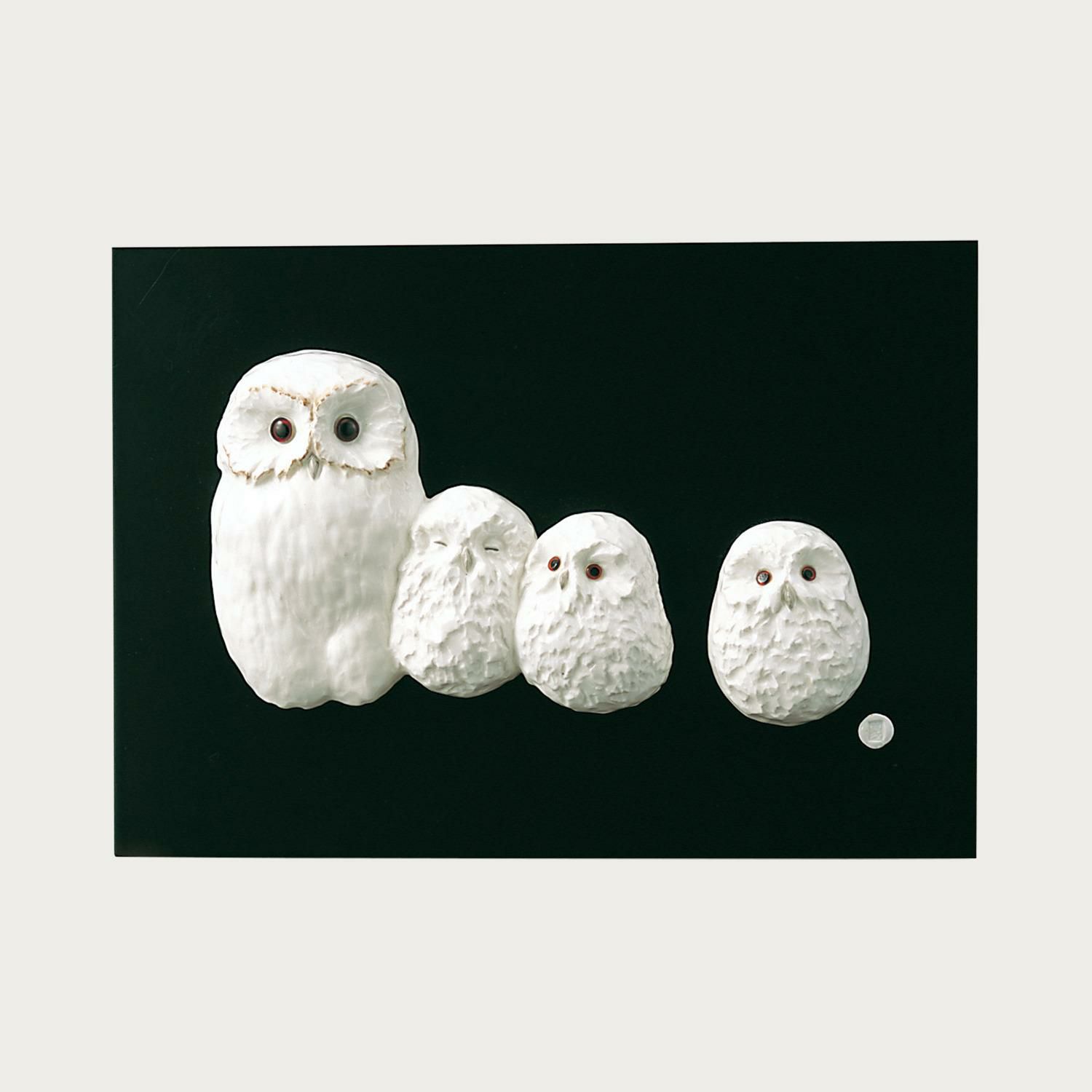 陶額 “フクロウ拡翼” | ノリタケ食器公式オンラインショップ