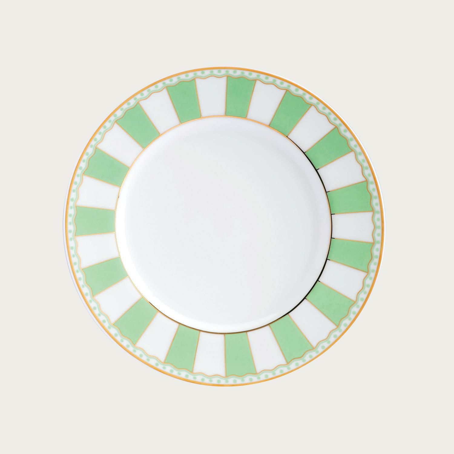 カーニバル “アップルグリーン” 21cmプレート(1枚) | ノリタケ食器公式