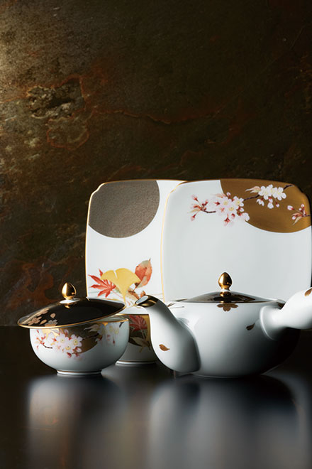 特集 日本の美を映したテーブルウェア「四季彩舞曲（しきさいろんど