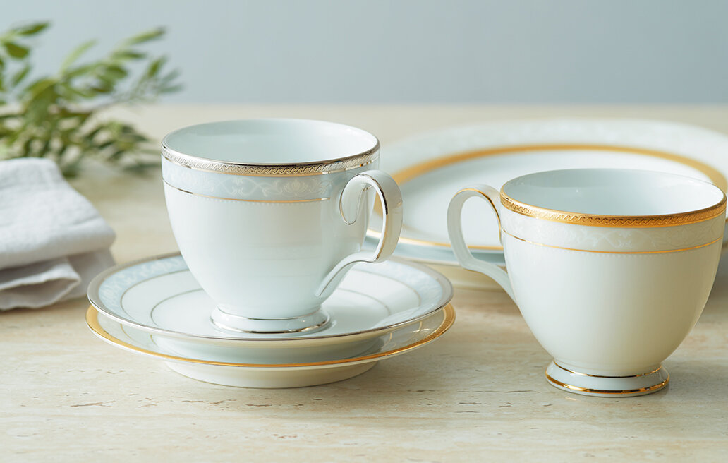 ハンプシャー プラチナ 27cmプレート | ノリタケ食器公式オンライン