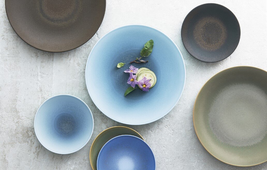 オリッジ 20.5cmクーププレート(草) | ノリタケ食器公式オンラインショップ