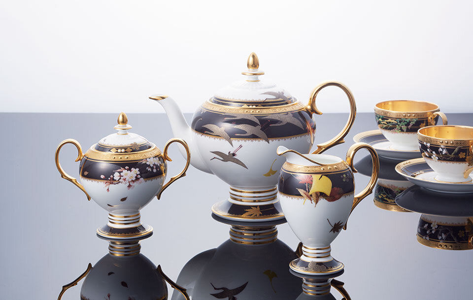 四季彩舞曲 クリーマー | ノリタケ食器公式オンラインショップ