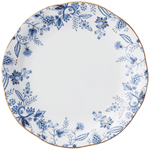 大倉陶園］瑠璃片葉金蝕 20cmデザート皿 | ノリタケ食器公式オンライン