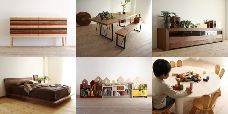 オークションにガレージセールに…広松木工による「Hiromatsu Furniture