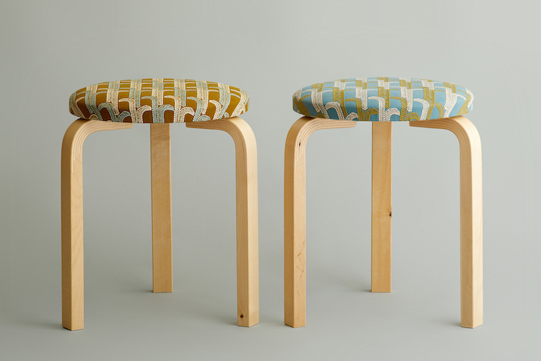 L – レッグ柄！ ミナ ペルホネンの特別な「スツール 60」100脚限定販売