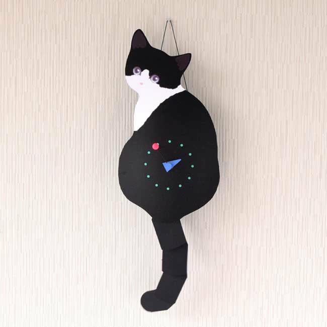 猫のしっぽをふる時計（猫時計） 藤井啓太郎 藤井 啓太郎 猫時計 子猫