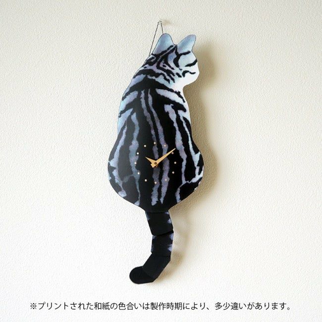 猫のしっぽをふる時計（猫時計） 藤井啓太郎 藤井 啓太郎 猫時計