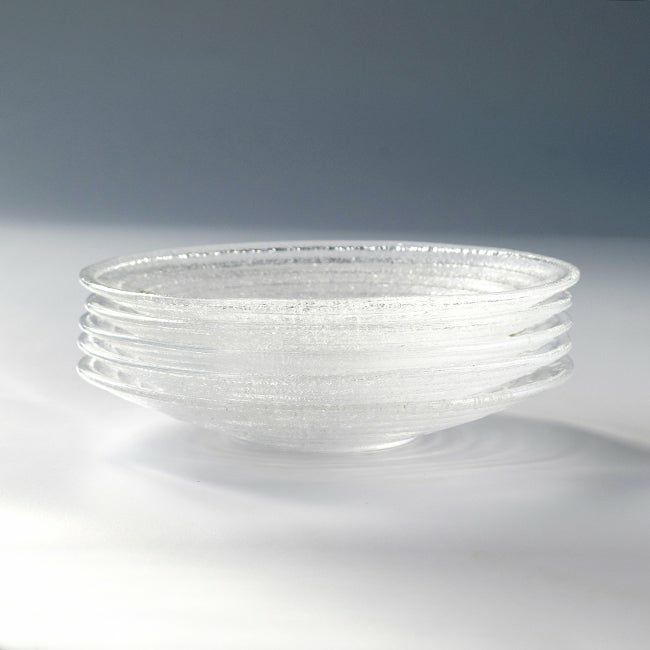 水音（みずおと）_ガラス 水音 銘々皿〈5枚〉 |皿や鉢など和食器の通販