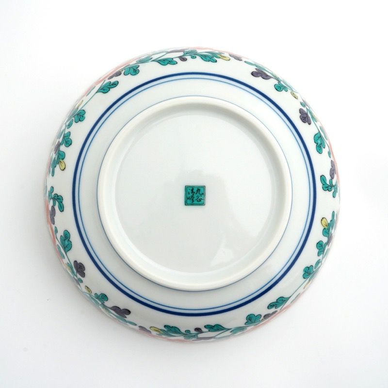 九谷焼 伝統柄 【九谷焼】5.8号鉢 牡丹唐草〈1個〉 |皿や鉢など和食器