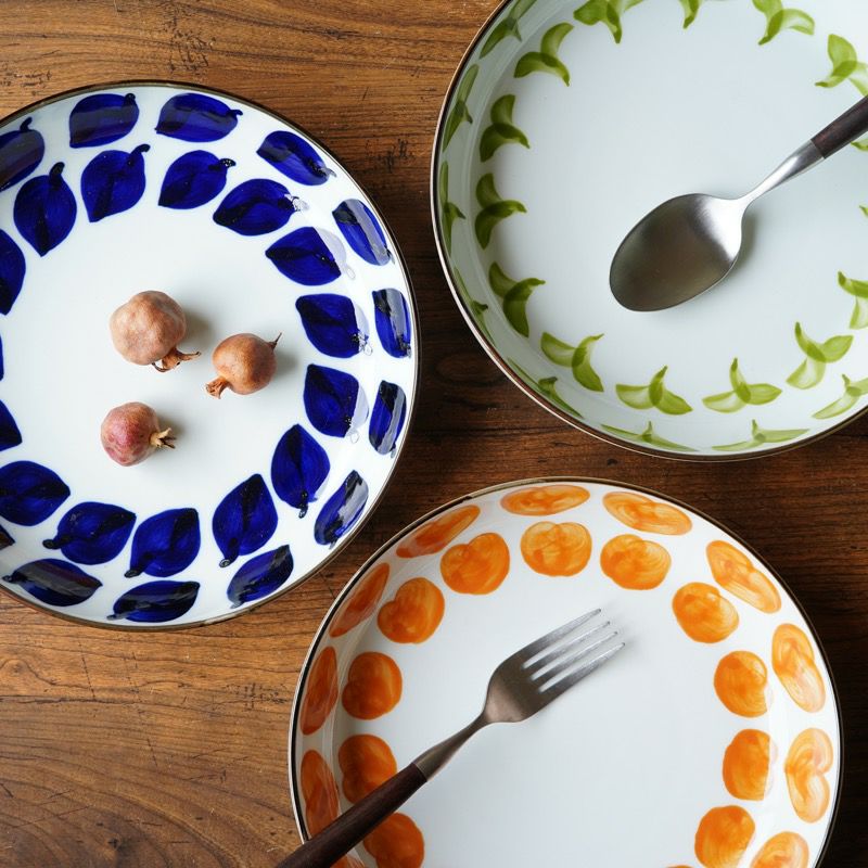 波佐見焼・三川内焼（長崎県） 【波佐見焼】LEAF（ブルー