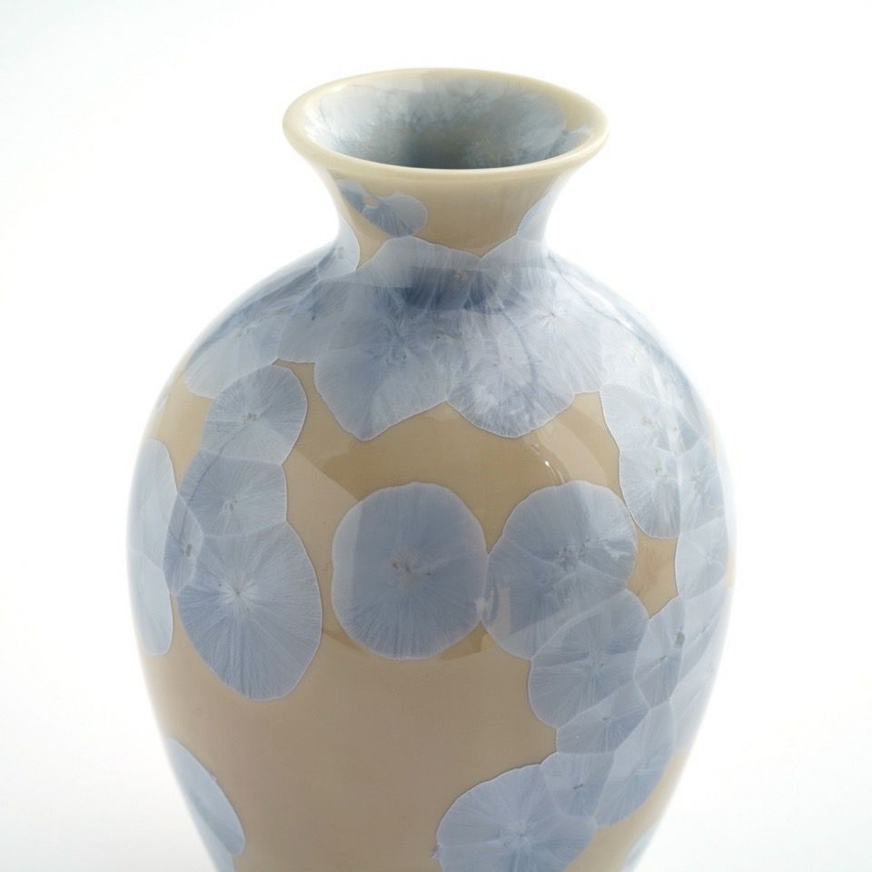 花結晶 【京焼・清水焼】花結晶 お預け酒器（銀藤）〈徳利1個・ぐい呑2