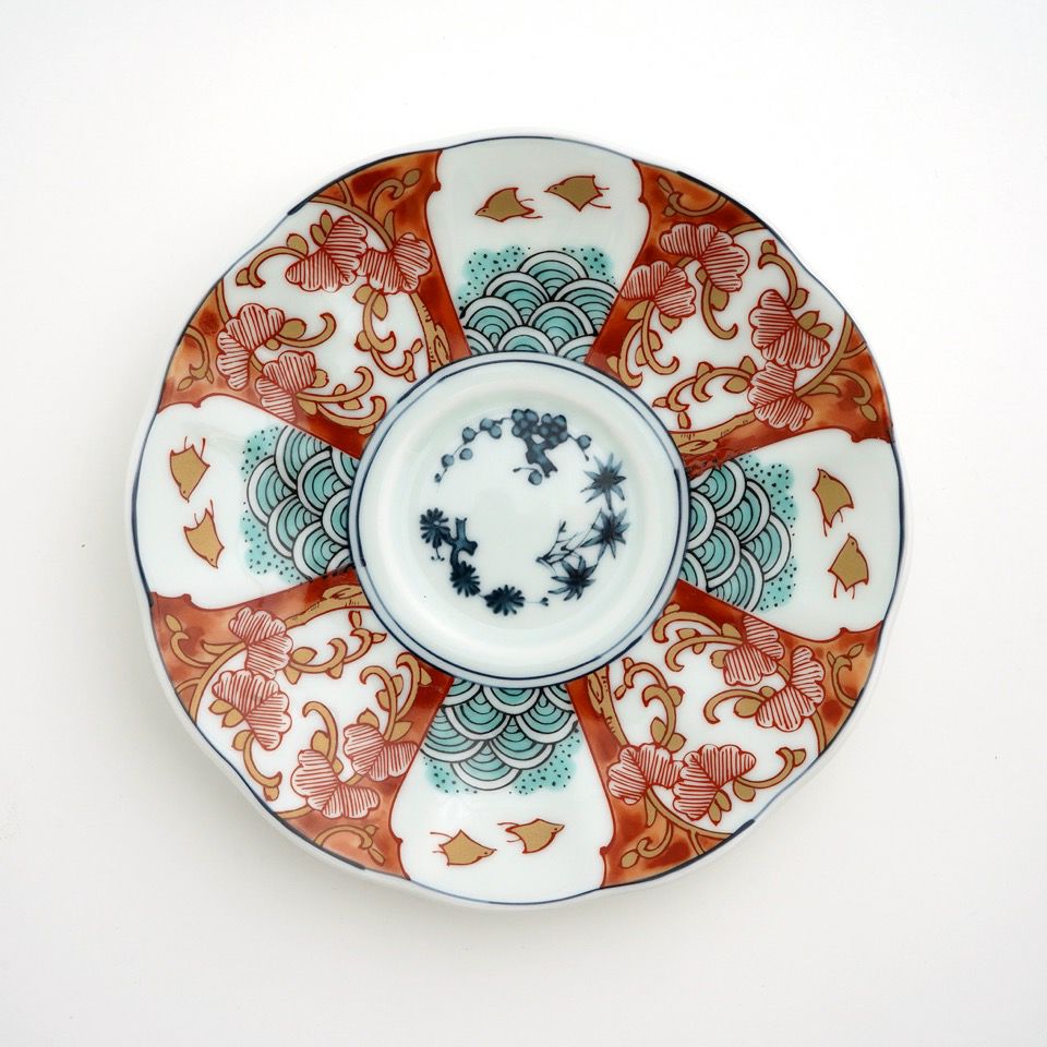 美濃焼セール 【美濃焼SALE】染錦古伊万里 ペア碗皿〈2個〉 |皿や鉢