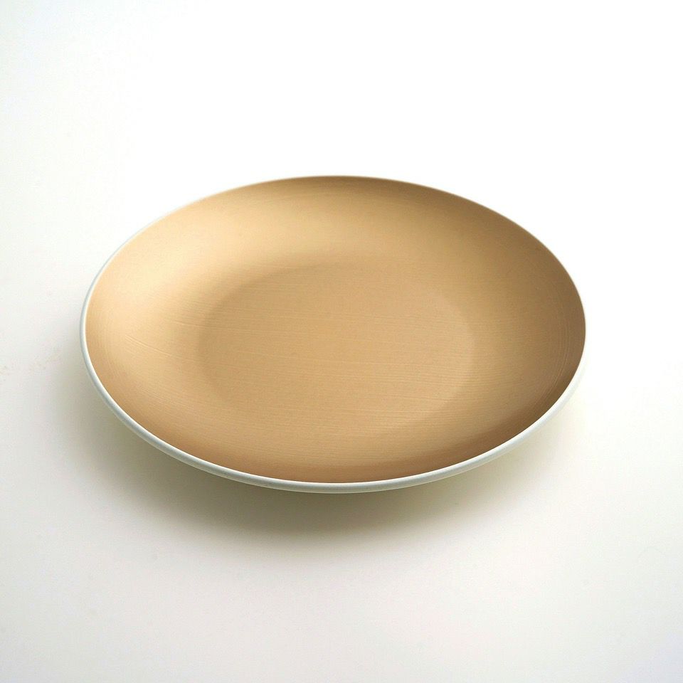 シリーズ以外・その他 SHIRONERI プレート シャンパンゴールド〈1枚