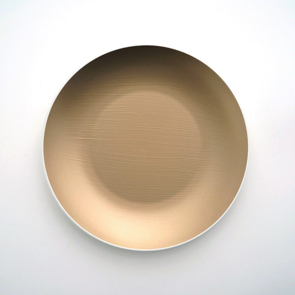 シリーズ以外・その他 SHIRONERI プレート シャンパンゴールド〈1枚