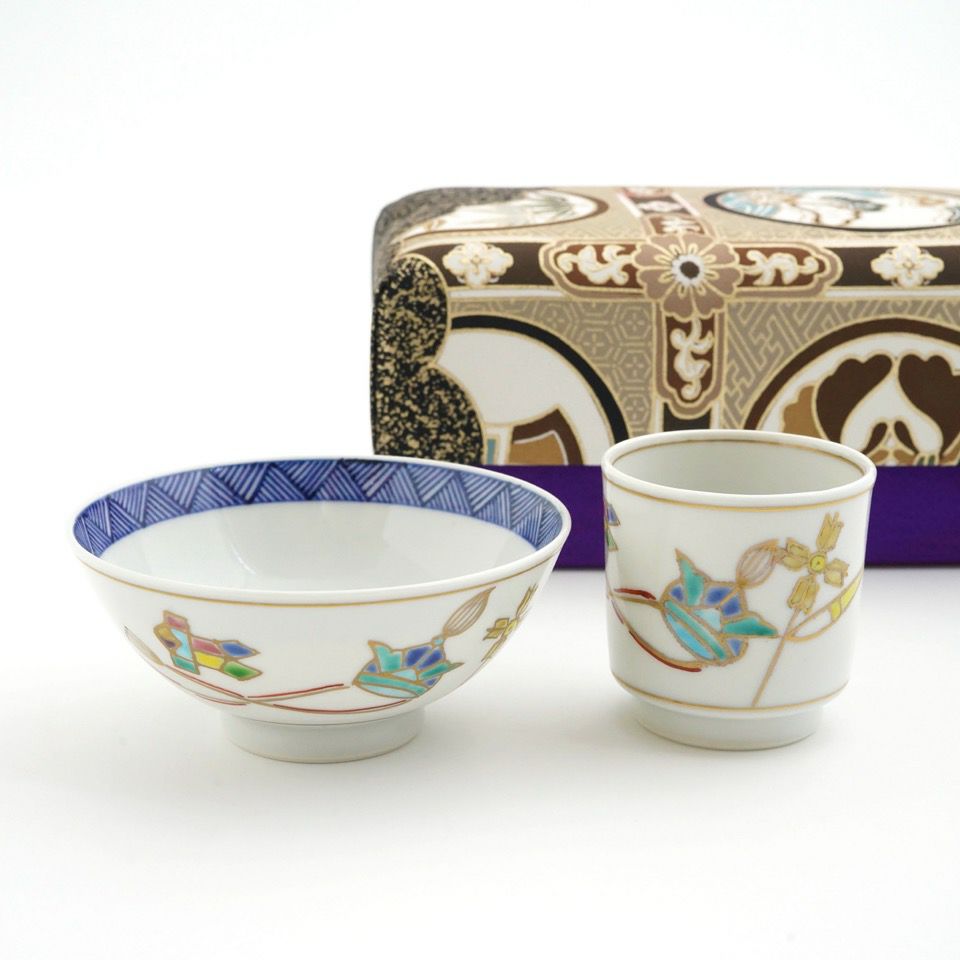 京焼・清水焼（京都府） 【京焼・清水焼】すこやか（男の子）子供揃〈1