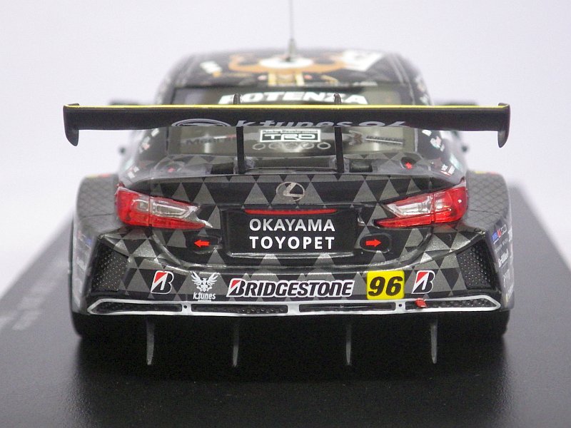 エブロ トヨタ K-tunes RC F GT3 No.96 SUPER GT300 2018 M.Nitta/Y