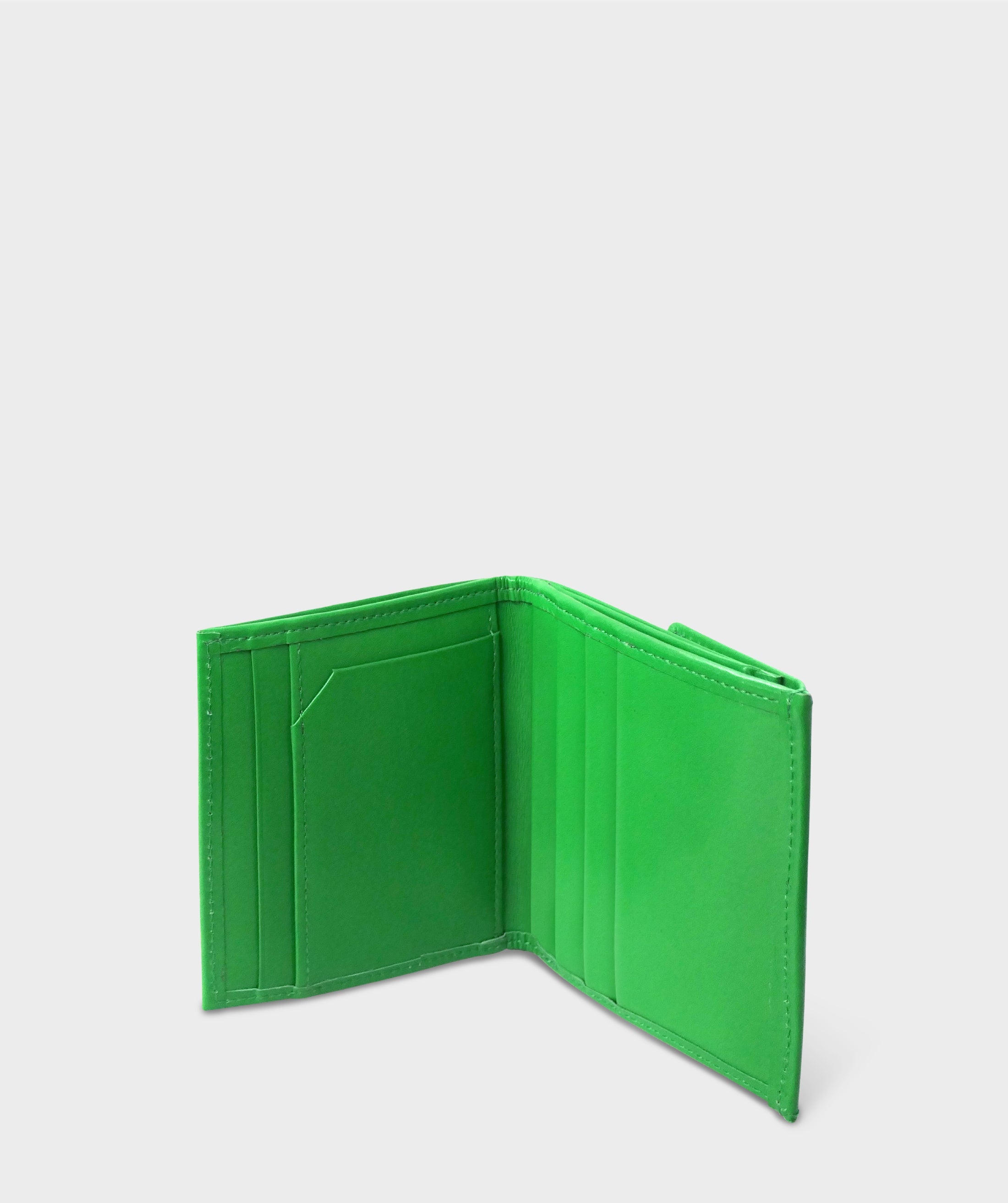 マジックポケット二つ折り財布 シフォン マラカイトグリーン / taglich