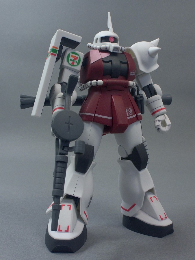 HGUC MS-06S シャア専用ザク セブンイレブンカラー - またーりといくよ。
