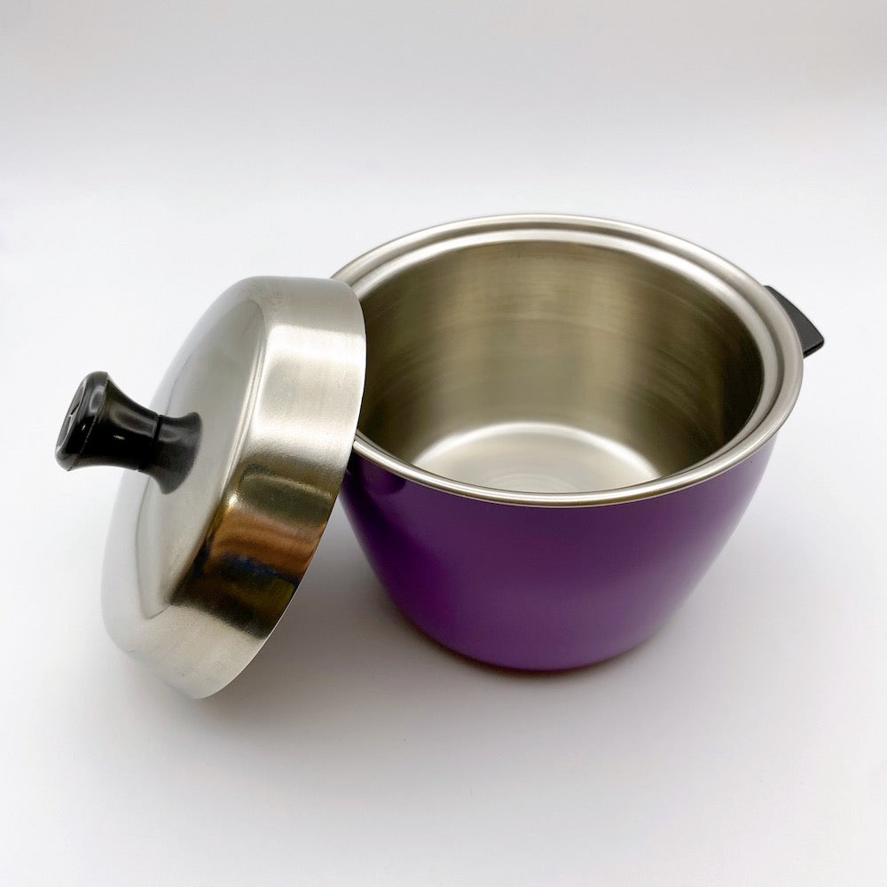 ミニクッカー 電鍋型蓋付き碗 電鍋ミニチュア ミニ電鍋｜紫 | Taiwan