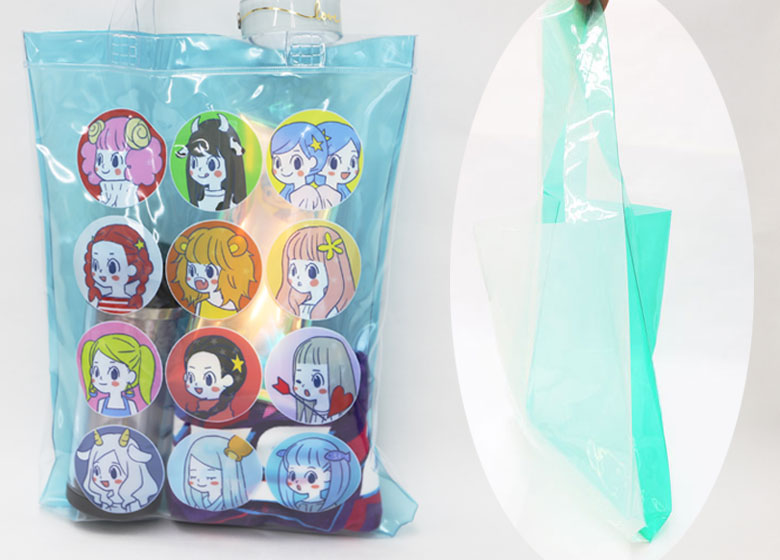 ビニールマルシェバッグ | 雑貨OEMのタイヘイ化成