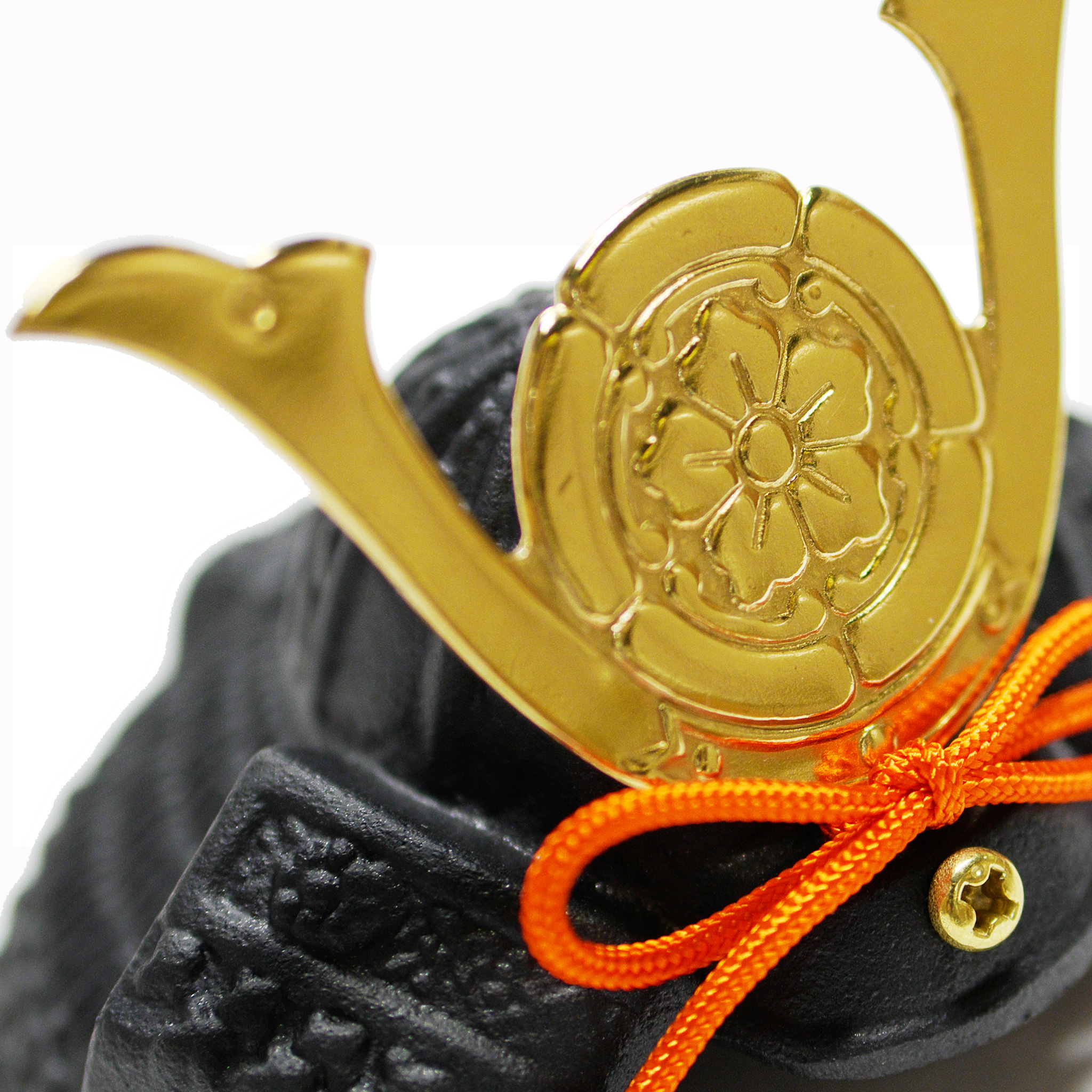 豆兜 織田信長 五月人形 座布団付き- 出世兜 伝統工芸 インテリア