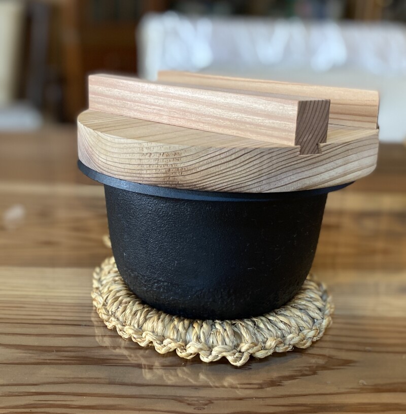 ICHI TETSUGAMA 南部鉄器 鉄釜 IH、ガス、直火OKです。土鍋ごはんは