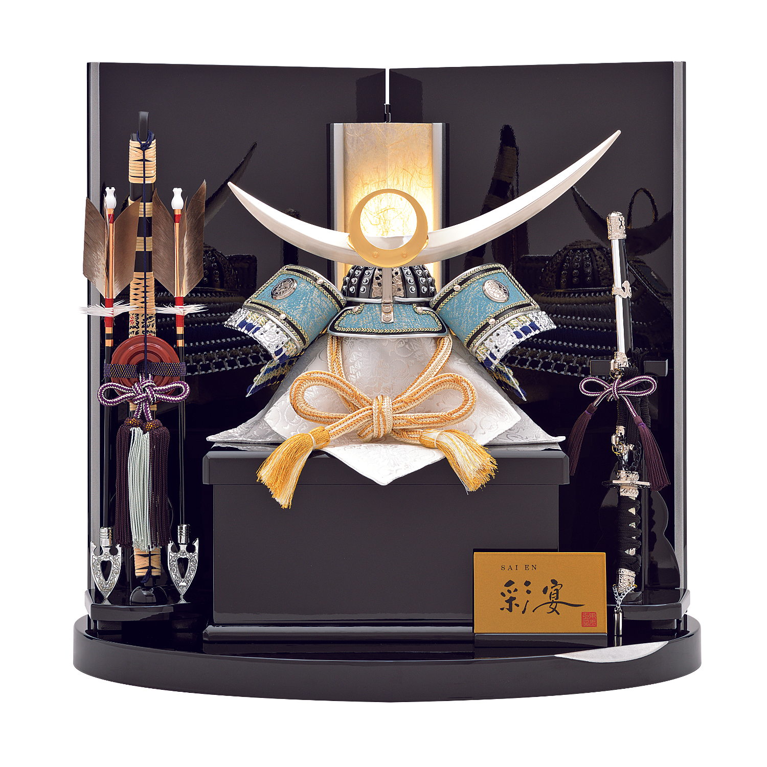 彩宴上杉公兜（さいえんうえすぎこうかぶと）｜158,000円(税込)｜間口