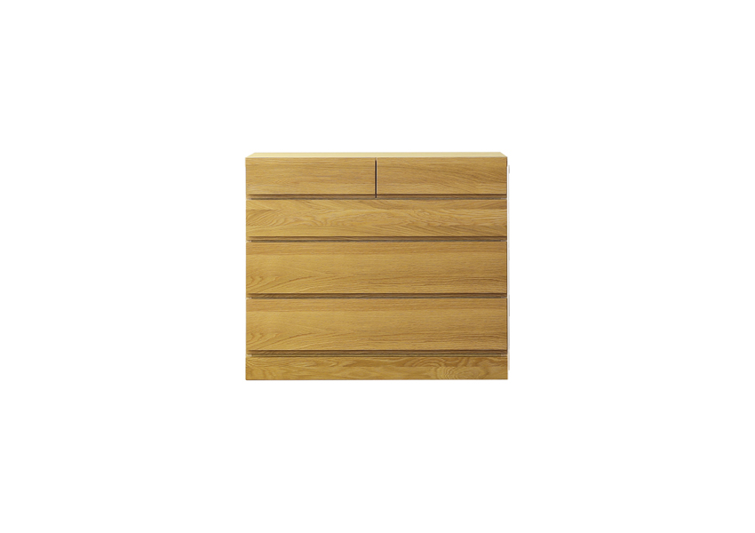 レッチェ 80サイドチェスト OAK(W80×D44.5×H68.5cm)税込￥105,000