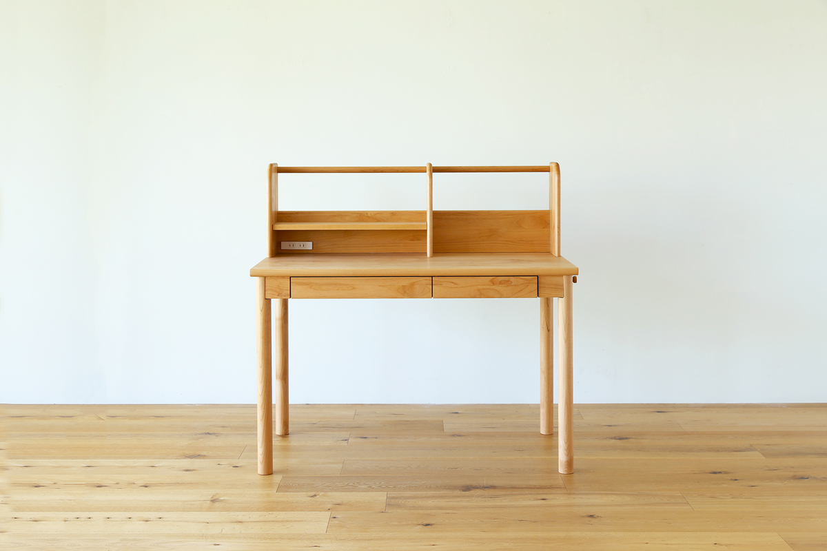 ニカ 学習デスク(W109×D60×H105cm)税込￥158,000 | 高野木工株式会社