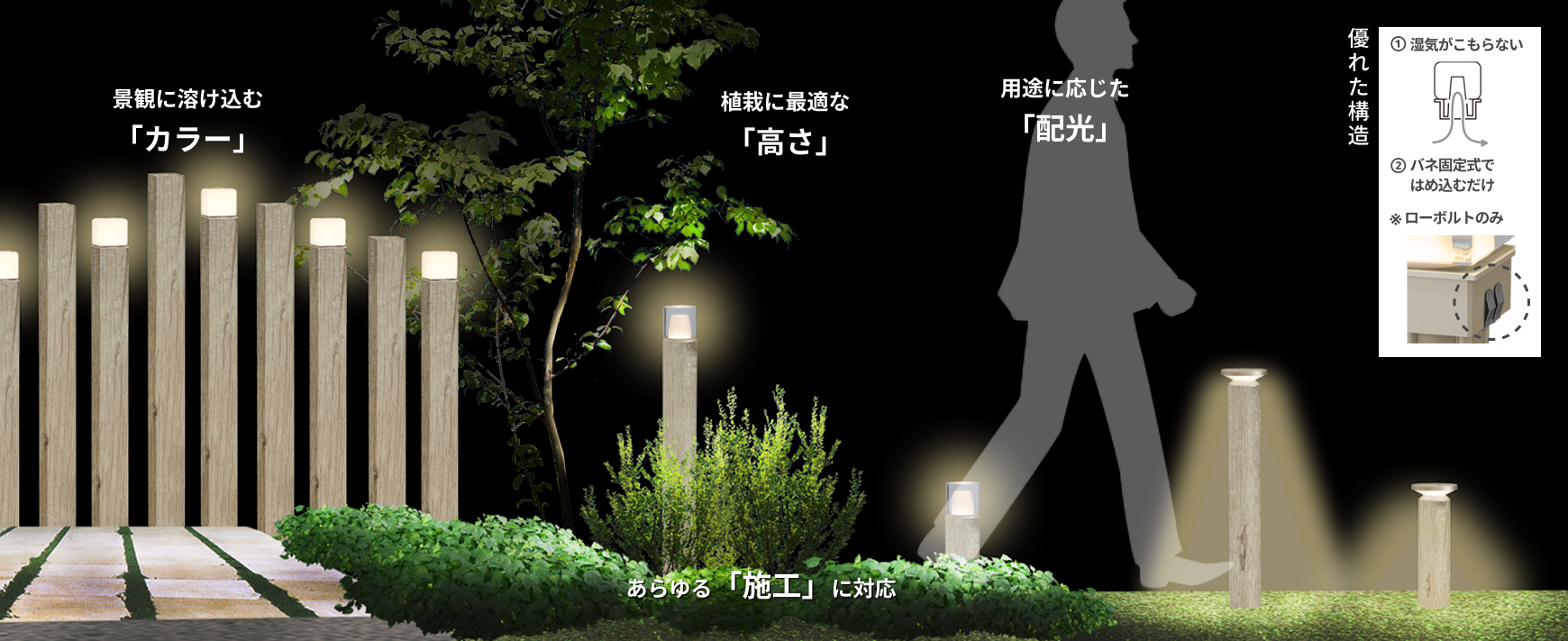 ポールライト | 屋外照明なら「株式会社タカショーデジテック」