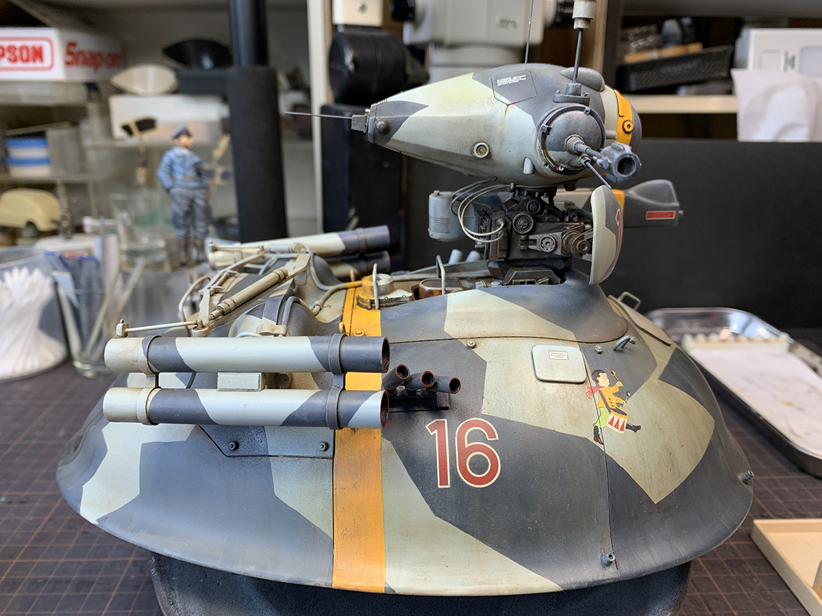 傷だらけの孤独な無人機。Ma.K.マシーネンクリーガー 1/20 OSKAR-R6