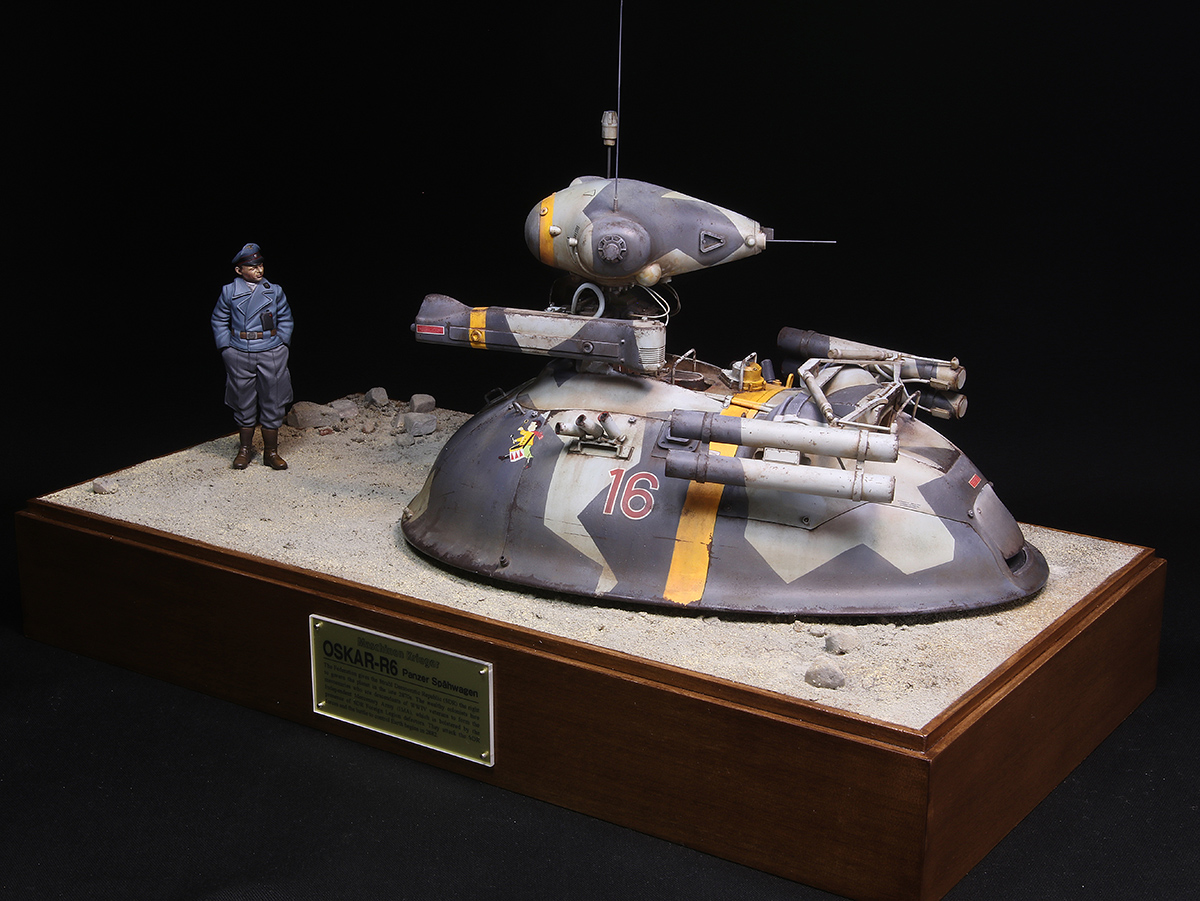 完成！ヴィネット仕立てのMa.K.マシーネンクリーガー 1/20 OSKAR-R6