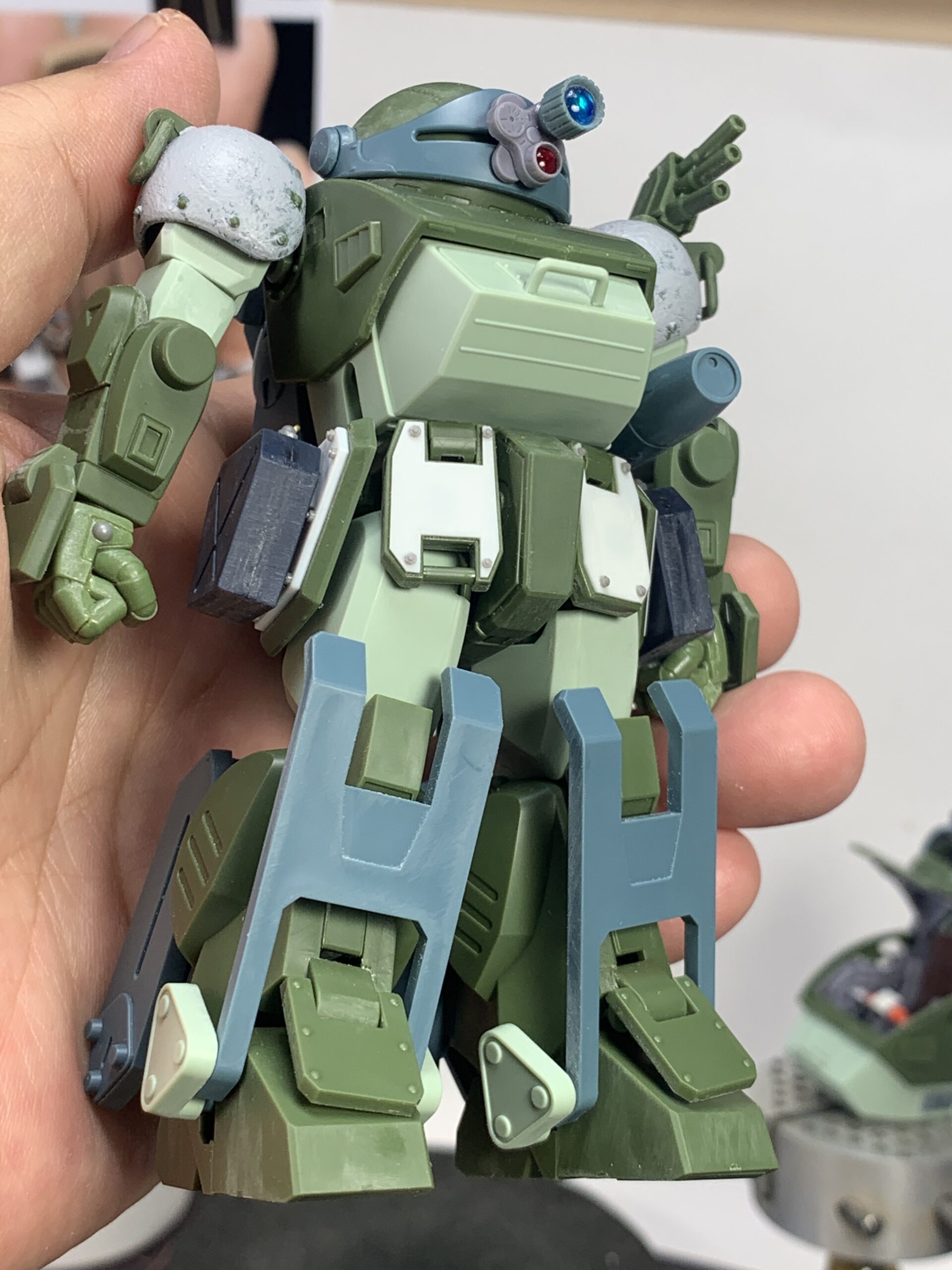 装甲騎兵ボトムズHGバーグラリードッグ.スコープドッグ【バンダイHG