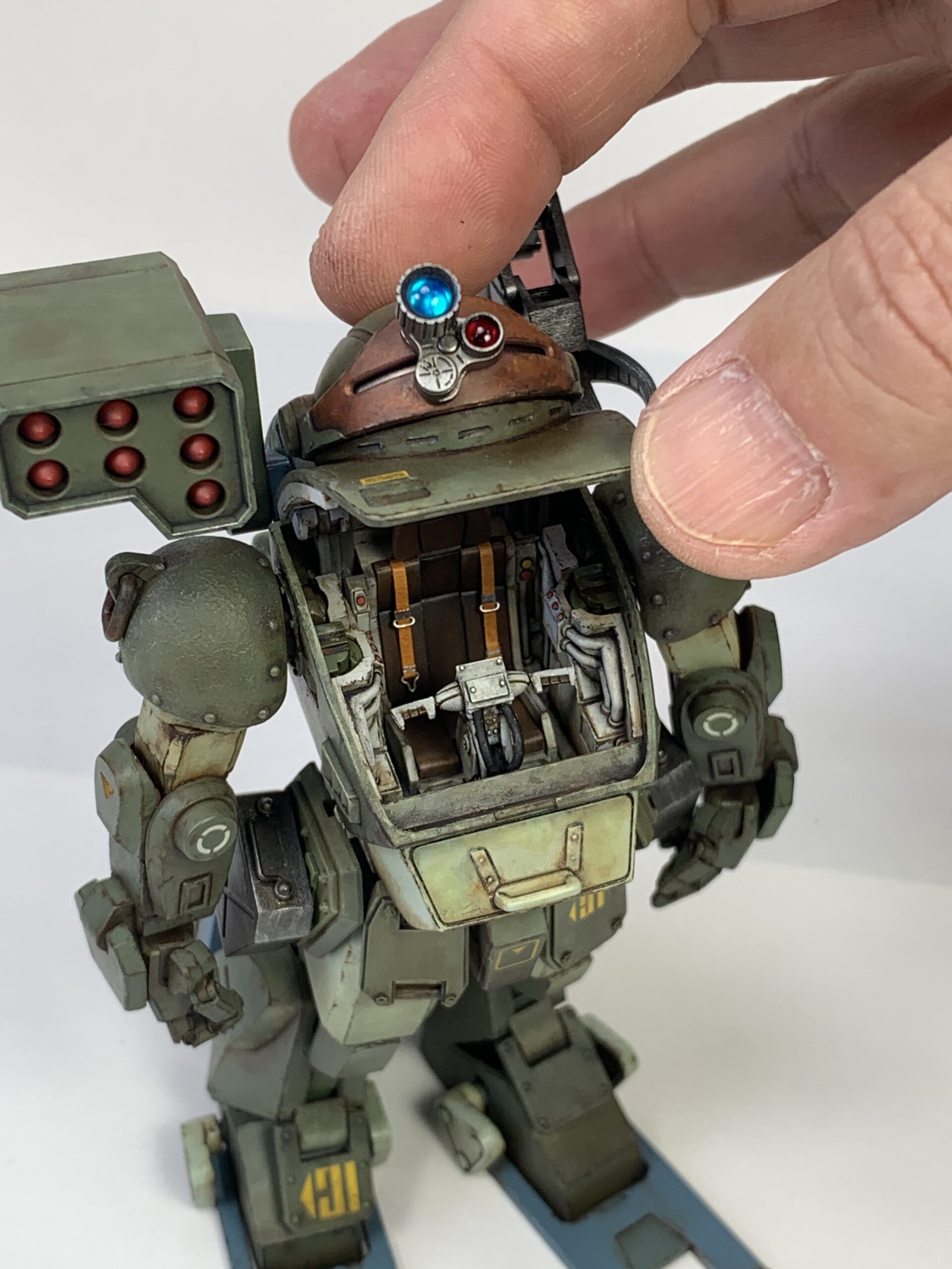 装甲騎兵ボトムズHGバーグラリードッグ.スコープドッグ【バンダイHG