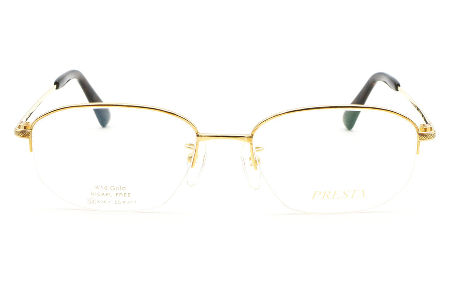 K18ゴールド】プレスタ85-1007(53) – 武田メガネオンラインショップ