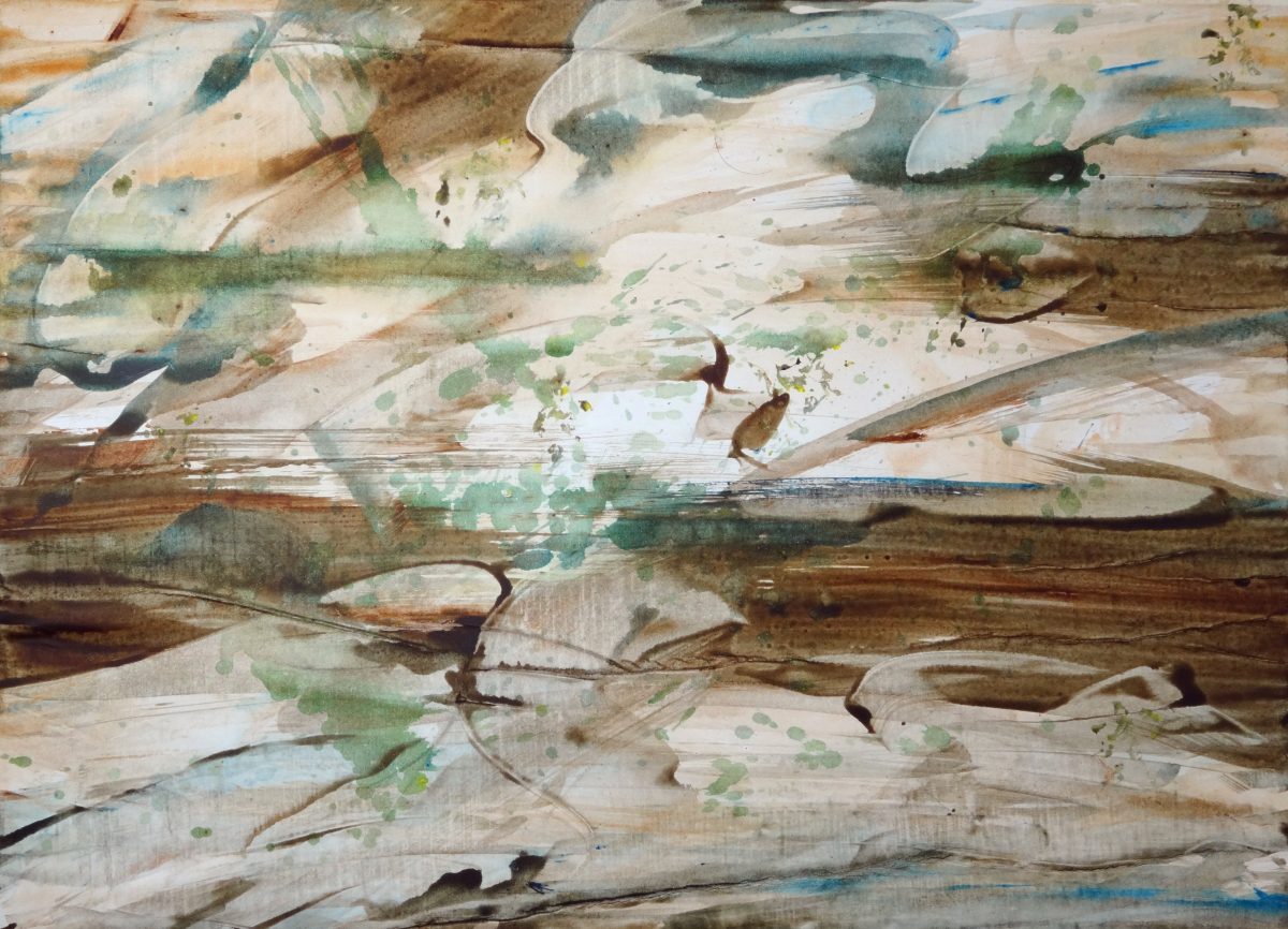 抽象画のためのドローイング 2024#15［作者：竹中武志］ | 竹中武志の