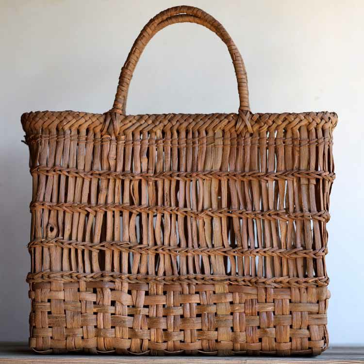 竹手提げかごバッグ | 虎斑竹専門店 竹虎