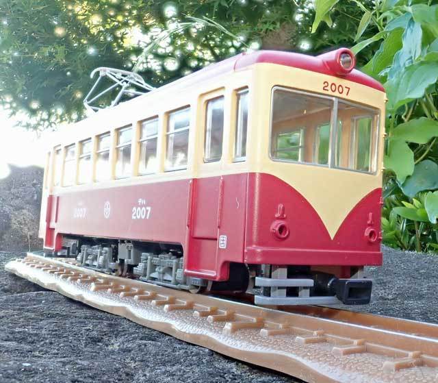 富井電鉄 猫屋線直通用路面電車（全金車）+貨車セット」: 光山市交通局