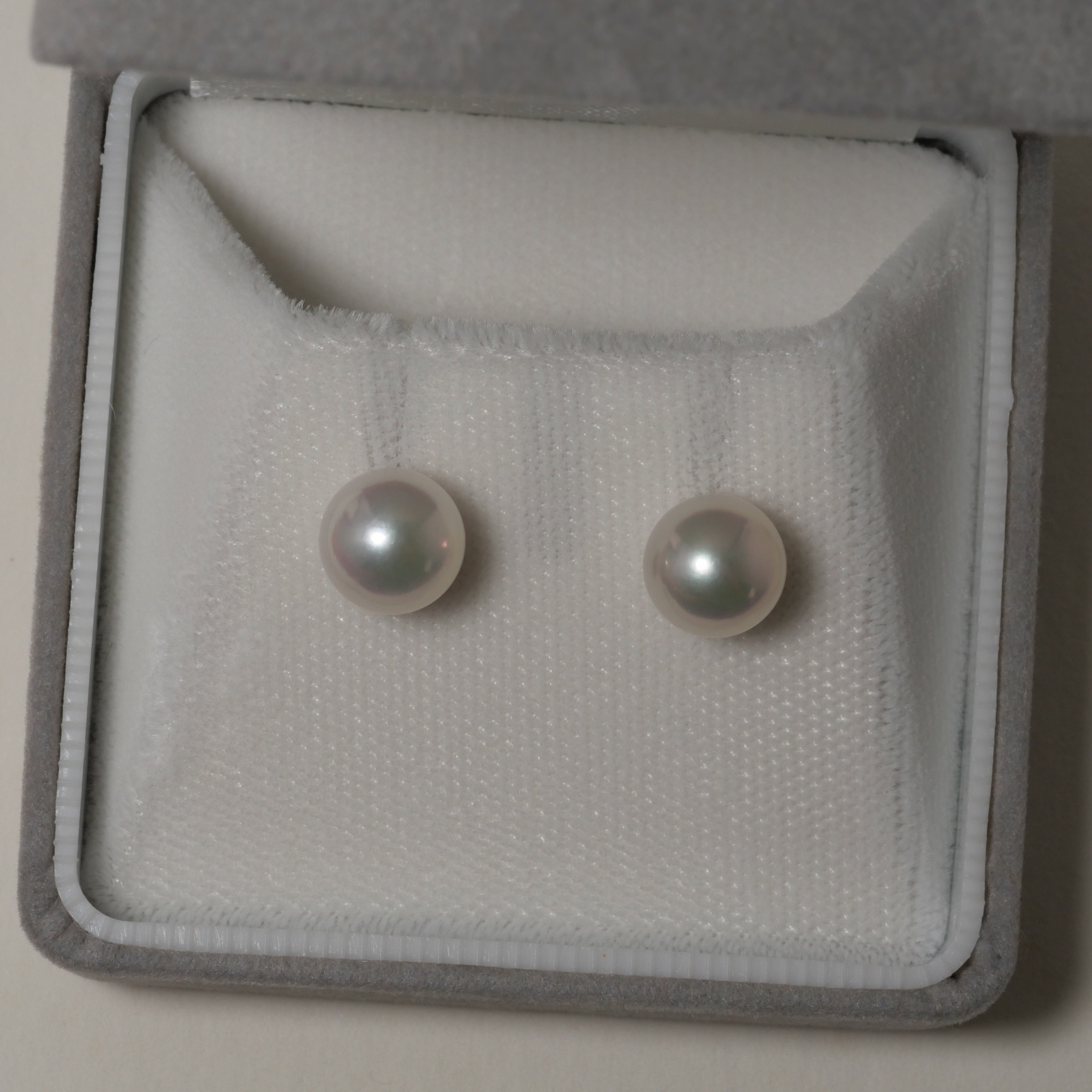 パール イヤリング ピアス 8-8.5mm