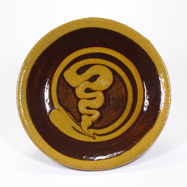 河井寛次郎 『流描皿』 共箱 民藝 - 瀧屋美術 -鎌倉の美術品専門店