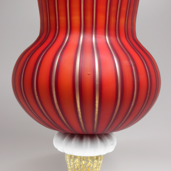 藤田喬平『手吹ヴェニス花瓶』 - 瀧屋美術 鎌倉の美術品専門店 販売・買取