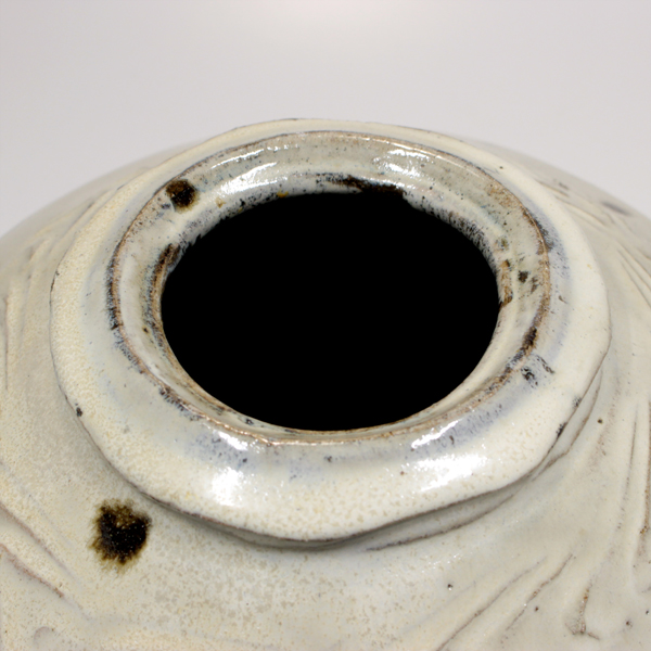 濱田庄司 『掛分紋打花瓶』 -瀧屋美術 -鎌倉の美術品店 販売買取