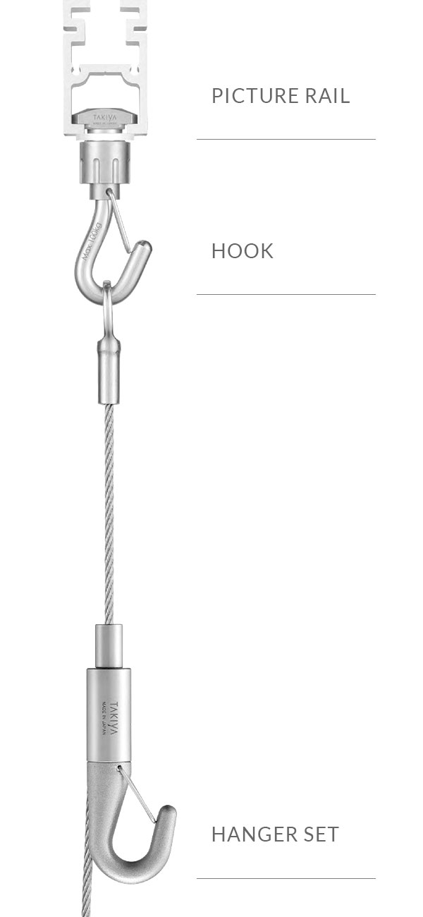 KOREDER LINE｜製品一覧 | ピクチャーレール、絵画展示は世界標準の